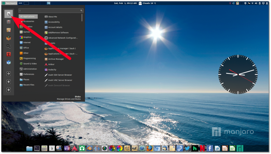 Select Disks Application