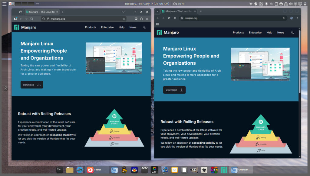 Firefox & Chromium