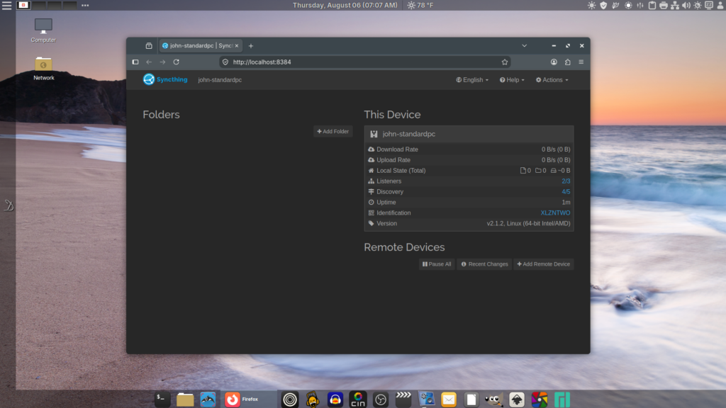 DeLinuxCo Syncthing